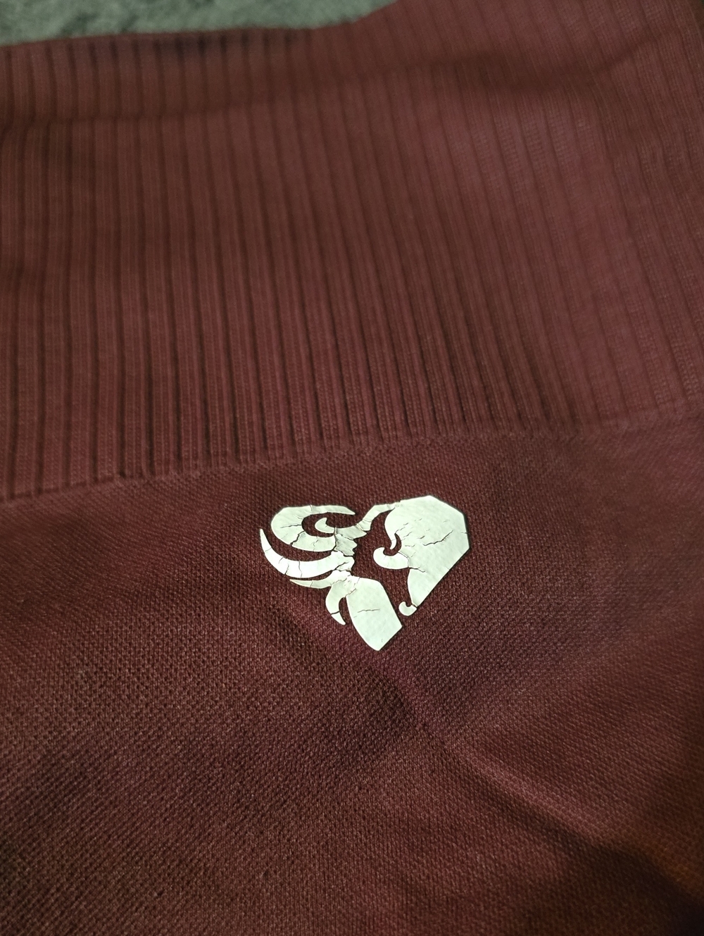 Power Seamless Leggings | Dark Cherry - XXL - Picture 2 of 2